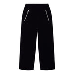MAISON MARGIELA pantalone tinta unita con elastico in vita Nero per Bambino M60695 NERO MAISON MARGIELA 
