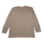 CESARE PACIOTTI shirt girocollo tinta unita con stampa Fango per Bambino TSP5311J FANGO CESARE PACIOTTI 