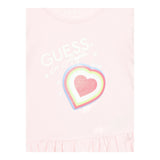 GUESS completo 2 pezzi shirt-leggins Rosa per Neonata A4YG05K6YW3 ROSA GUESS 