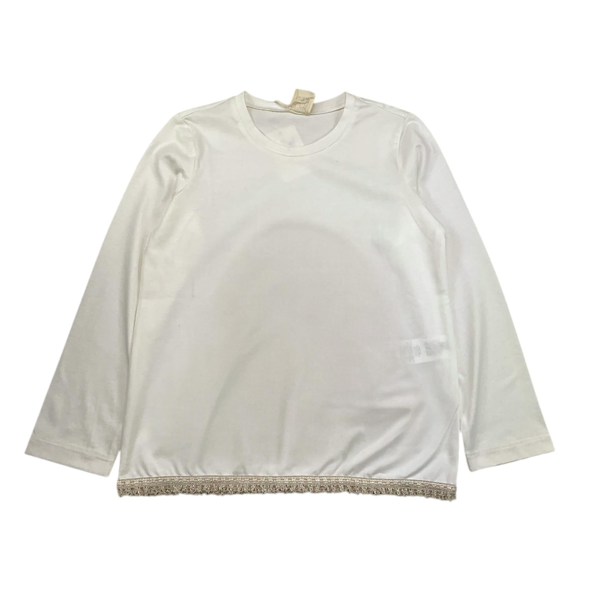 CAFFE' D'ORZO shirt tinta unita girocollo Bianco per Bambina ZV8A10 BIANCO CAFFE' D'ORZO 