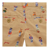 Guess Bermuda Tinta Unita con Fantasia Orsi per Bambino N5RD01WFY91J BEIGE GUESS 