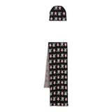 JOHN RICHMOND set sciarpa-cappello tinta unita logato Nero per Bambina RGA24022HSX NERO JOHN RICHMOND 
