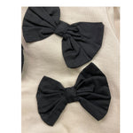 MANILA GRACE felpa tinta unita con cappuccio e applicazioni fiocchi Beige per Bambina MFBF24W257 BEIGE MANILA GRACE 