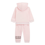 GUESS completo 2 pezzi felpa-pantalone tinta unita Rosa per Neonata A4YG00KA6R4 ROSA GUESS 