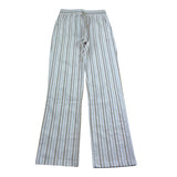 Mai'S Kids Pantalone Tinta Unita con Fantasia A Righe per Bambino 2504 BIANCO MAI'S KIDS 