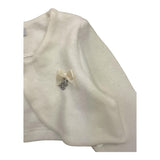 BARCELLINO coprispalle tinta unita Bianco per Neonata 4951 BIANCO BARCELLINO 