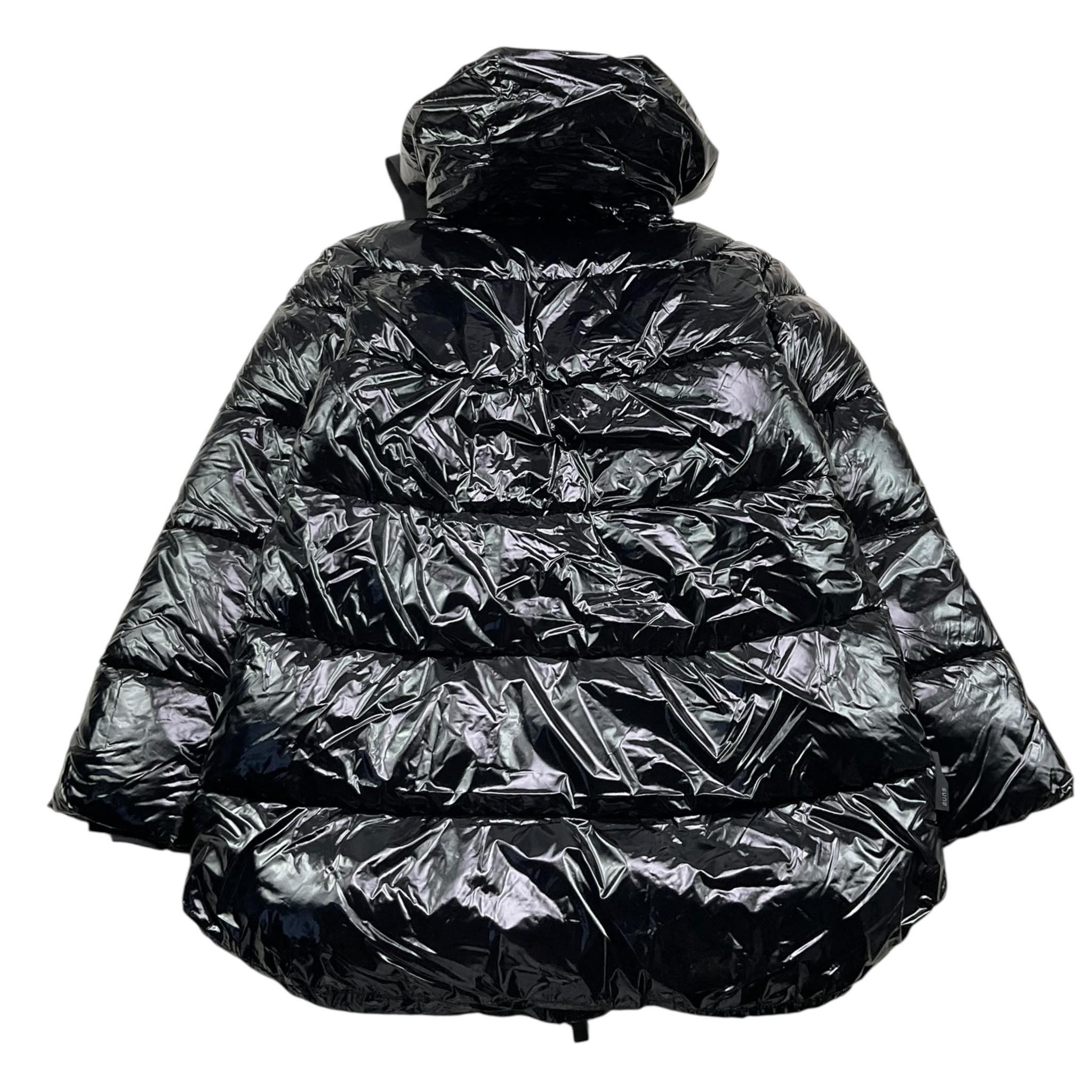 SUNS  giubbino tinta unita con zip e cappuccio Nero per Bambina GBS5360DX NERO SUNS 