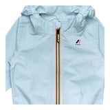 K-Way Giubbino Tinta Unita con Zip E Cappuccio per Neonato K2137XWXXXX AZZURRO K-WAY 