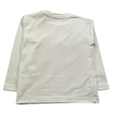 NANAN shirt gircollo tinta unita con stampa logo Bianco per Neonato I2423712B BIANCO NANAN 