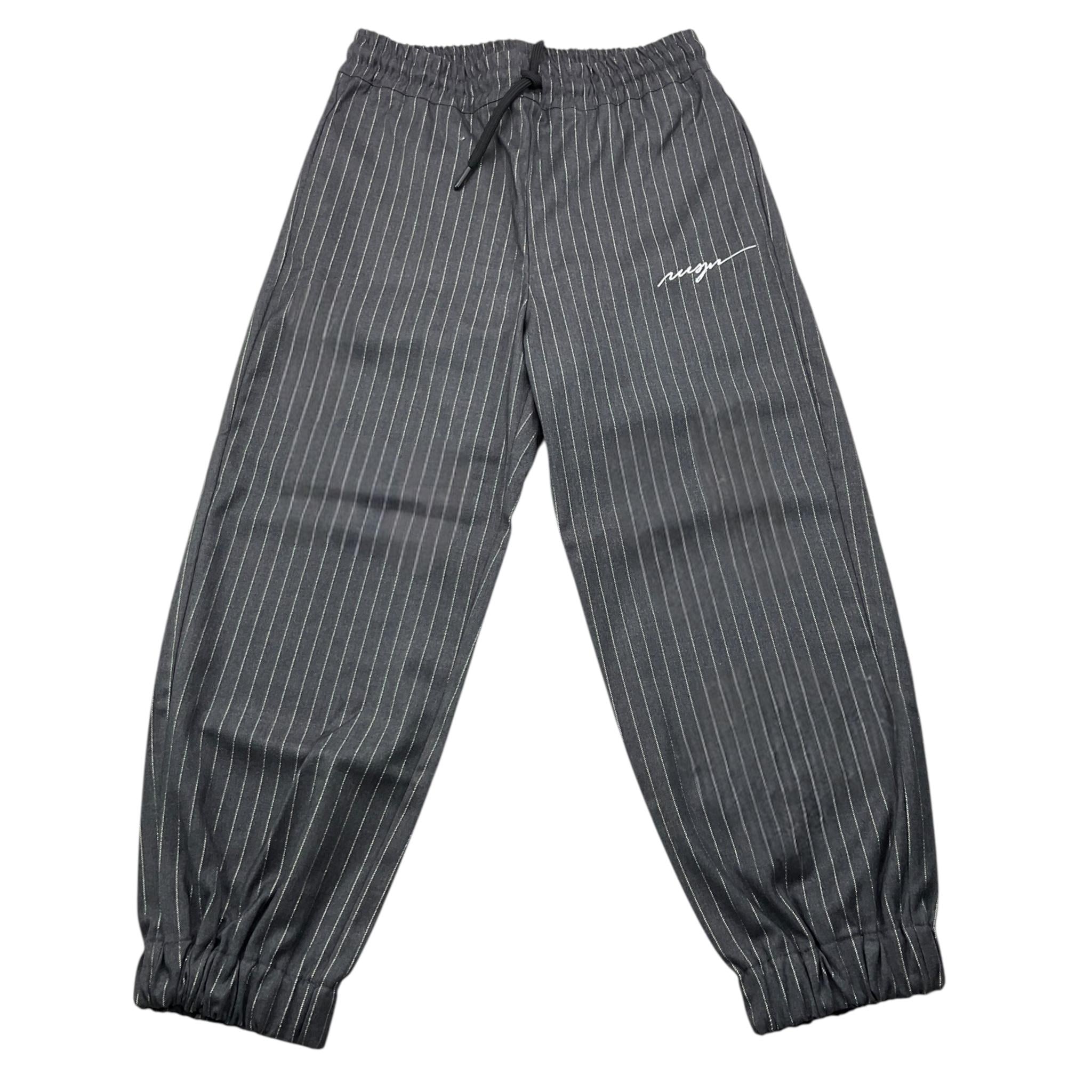 MSGM pantalone tinta unita con elastico in vita Grigio per Bambina F4MSJGPA122 GRIGIO MSGM 