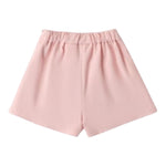 SARABANDA short tinta unita con elastico in vita Rosa per Bambina 0A256X ROSA SARABANDA 