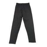 Dach – Einfarbige Leggings mit schwarzem Logo für Mädchen