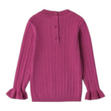 SARABANDA maglia girocollo tinta unita Glicine per Bambina 0A297J GLICINE SARABANDA 