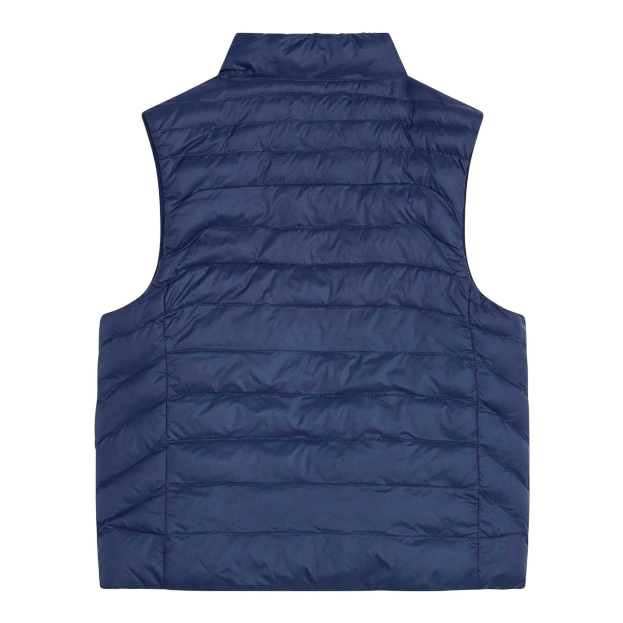 Ralph Lauren Giubbino Modello Smanicato Tinta Unita per Bambino 320949920002J BLU RALPH LAUREN 