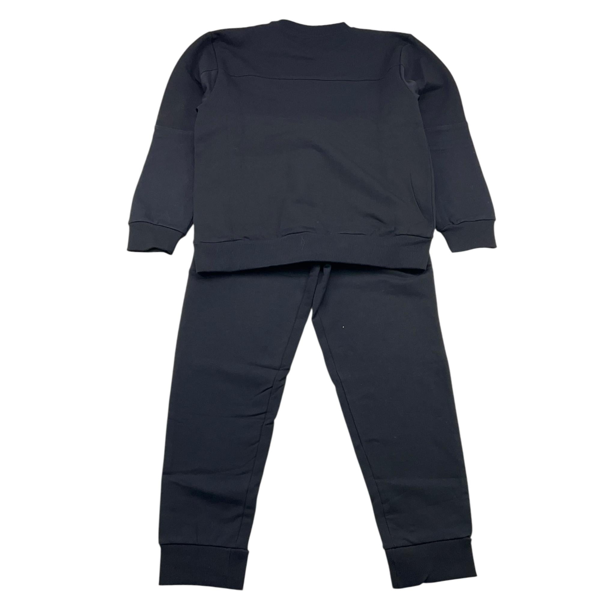 CESARE PACIOTTI completo 2 pezzi felpa-pantalone tinta unita Nero per Bambino COMP5301J NERO CESARE PACIOTTI 