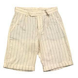 Eleventy Bermuda Einfarbig Mit Verstellbarer Taille Creme Für Jungen