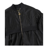 ELISABETTA FRANCHI giubbino tinta unita modello largo Nero per Bambina EFGB100 NERO ELISABETTA FRANCHI 