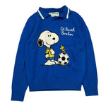 SAINT BARTH maglia modello polo tinta unita con stampa Cobalto per Bambino COVE001 COBALTO SAINT BARTH 