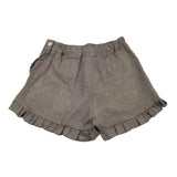 La Stupenderia Schlichte Shorts mit verstellbarer Taille in Beige für Mädchen