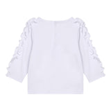 CARRE'MENT BEAU shirt girocollo tinta unita Bianco per Bambina Y05305 BIANCO CARRE'MENT BEAU 