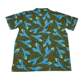Diadora Complete Shirt Halbarm-Bermuda Grün für Kinder