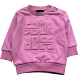 John Richmond Felpa Chiusa Girocollo Tinta Unita per Neonata RIP26029FE ROSA JOHN RICHMOND 