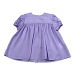 Ilfarobimbi Abito Tinta Unita Mezza Manica per Neonata IFN50150 LILLA ILFAROBIMBI 