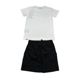 John Richmond Completo 2 Pezzi T-Shirt-Bermuda Bianco/Nero per Bambino HBP23009CJ BIANCO/NERO JOHN RICHMOND 