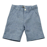 J.O. Milano Bermuda Tinta Unita con Girovita Regolabile per Neonato 574I5 AZZURRO J.O. MILANO 