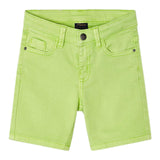 Mayoral Bermuda-Shorts, einfarbig, mit verstellbarer Taille, Grün für Neugeborene