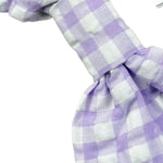 Magil Top Bicolore con Fantasia A Quadri per Bambina HN21119 BIANCO/LILLA MAGIL 
