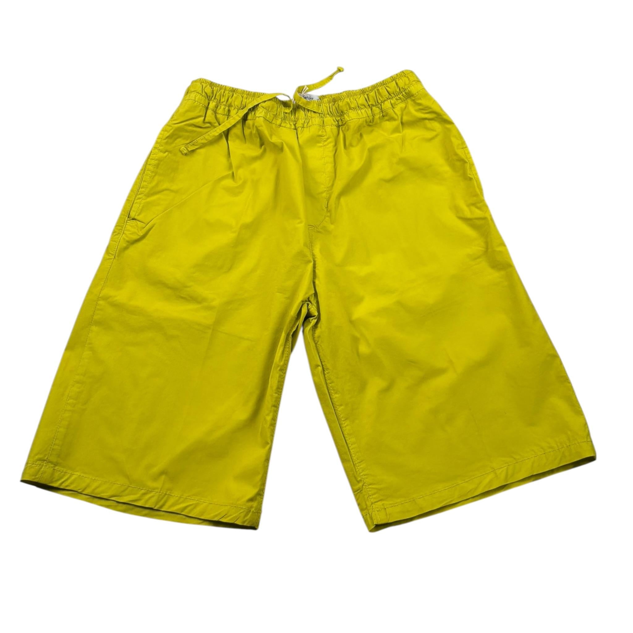 Manuel Ritz Bermuda Tinta Unita con Elastico In Vita per Bambino MR2539 VERDE ACIDO MANUEL RITZ 