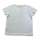 Zhoe &amp; Tobiah Einfarbiges T-Shirt mit Rundhalsausschnitt und Print in Weiß für Mädchen