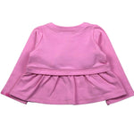 Liu Jo Felpa con Zip Tinta Unita con Ricamo per Neonata HA5084 ROSA LIU JO 