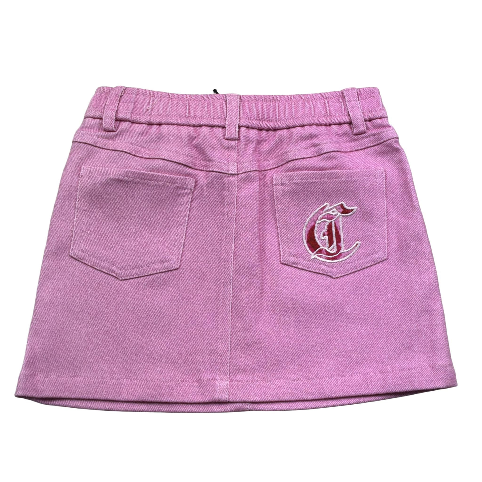 Just Cavalli Gonna Tinta Unita con Elastico In Vita per Neonata JIP26004GO ROSA JUST CAVALLI 