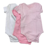 Losan Set Body 3-teilig Tricolor Weiß für Neugeborene