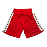 Neil Barrett Einfarbige Trainingsanzug-Bermudashorts mit elastischer Taille Rot Für Jungen