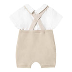 Mayoral Completo 2 Pezzi T-Shirt-Pagliaccetto per Neonato 1607X BEIGE MAYORAL 