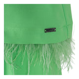 Liu Jo Tuta Tinta Unita con Frange per Bambina GA5134X VERDE LIU JO 