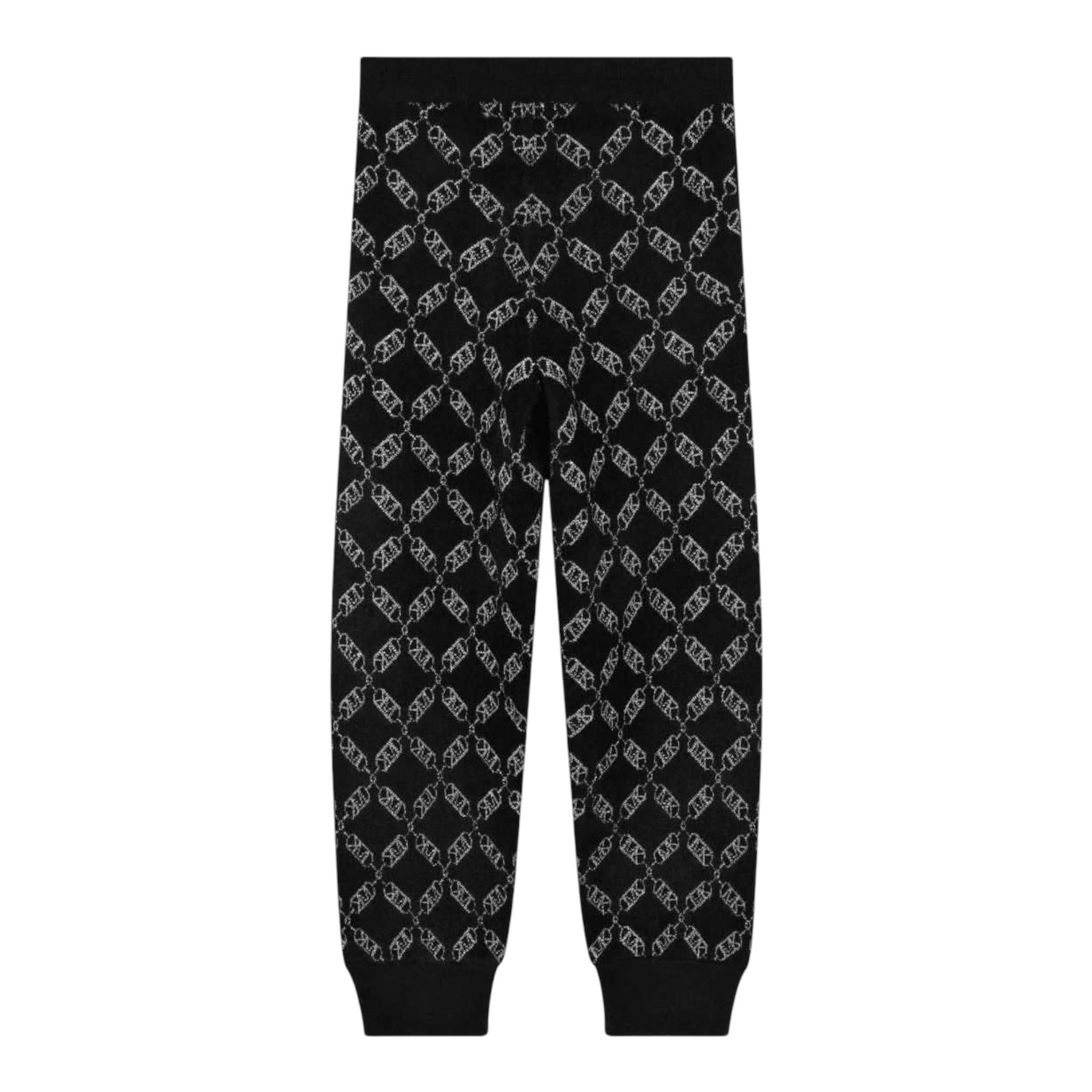 MICHAEL KORS pantalone modello tuta tinta unita logato Nero per Neonata R30180N NERO MICHAEL KORS 
