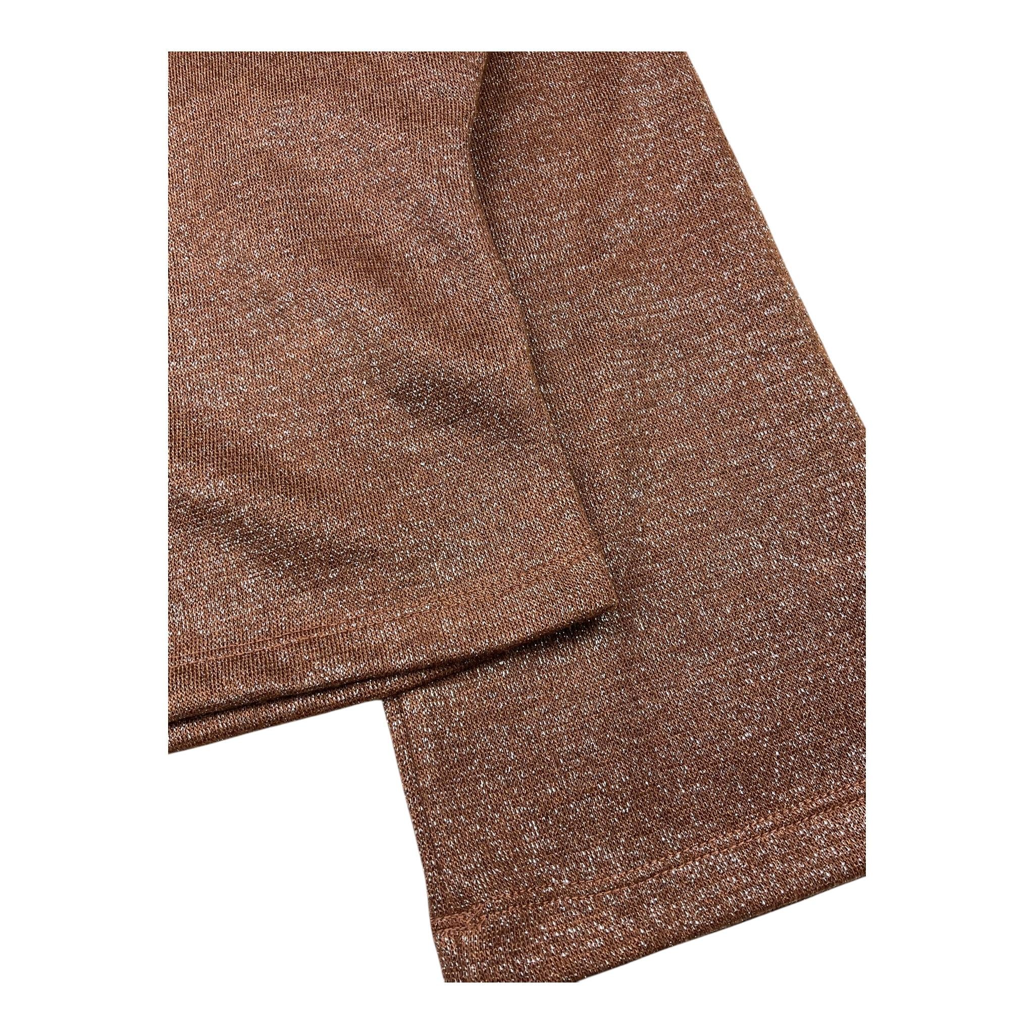 FUN & FUN maglia collo alto tinta unita con maniche larghe Marrone per Bambina FCJSW00969 MARRONE FUN & FUN 