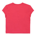 Diesel T-Shirt Girocollo Tinta Unita con Logo per Bambina J01830 FUXIA DIESEL 