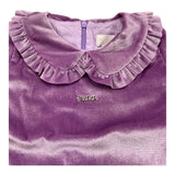 NANAN shirt manica lunga tinta unita in velluto Lilla per Neonata I2345948N LILLA NANAN 