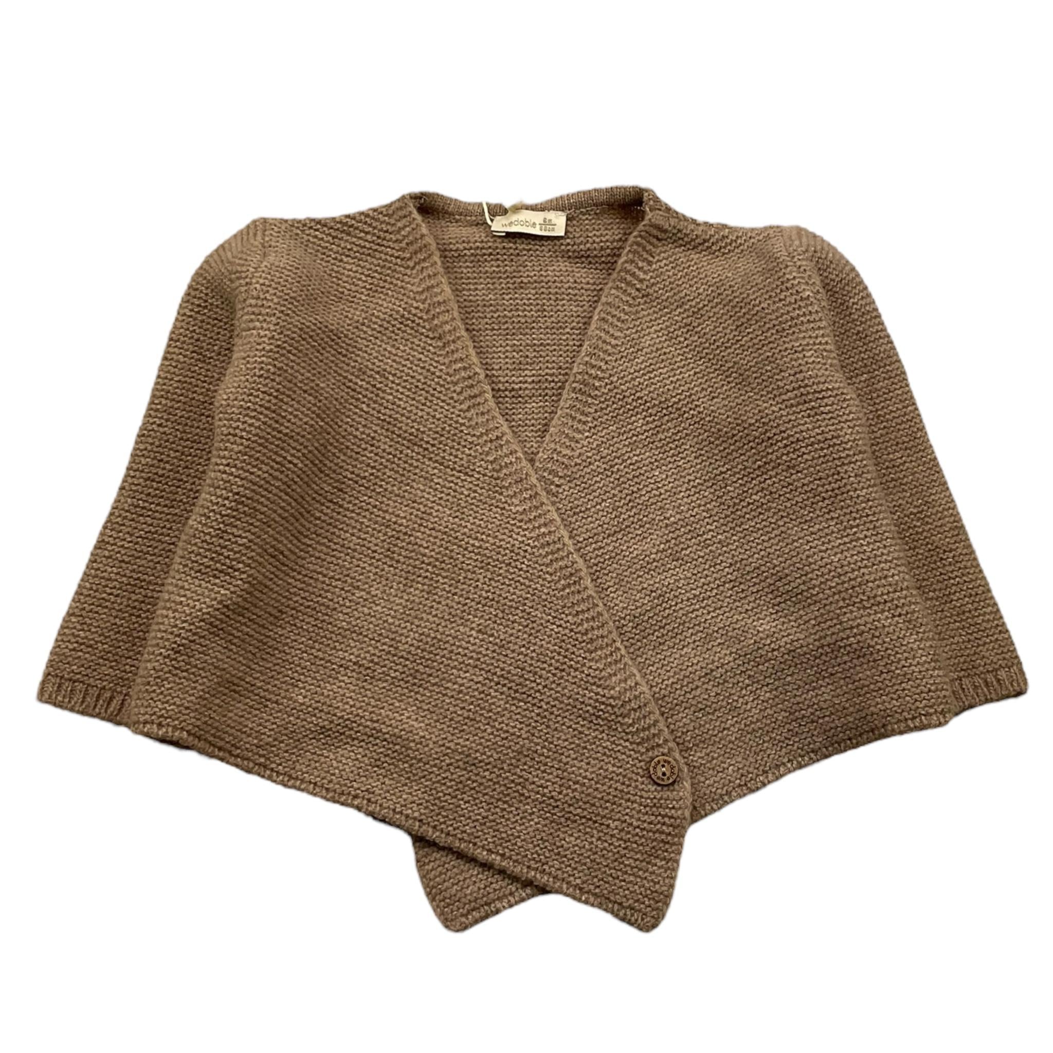 WEDOBLE cardigan tinta unita Marrone per Neonata I2404308 MARRONE WEDOBLE 