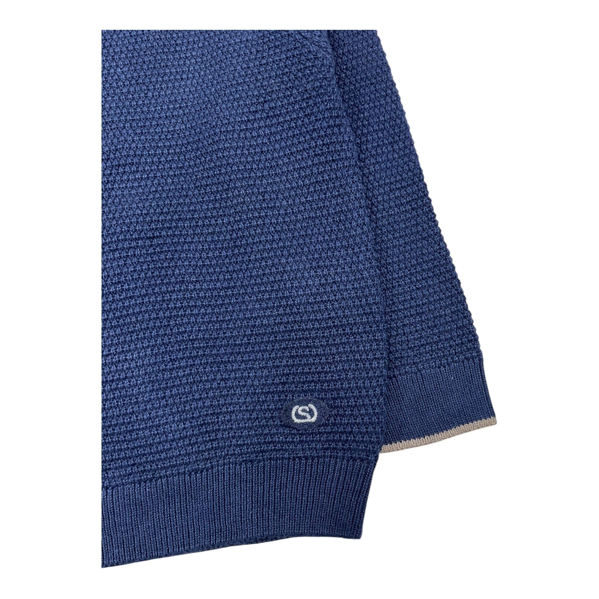 SARABANDA maglia girocollo tinta unita Blu per Neonato 0A022N BLU SARABANDA 