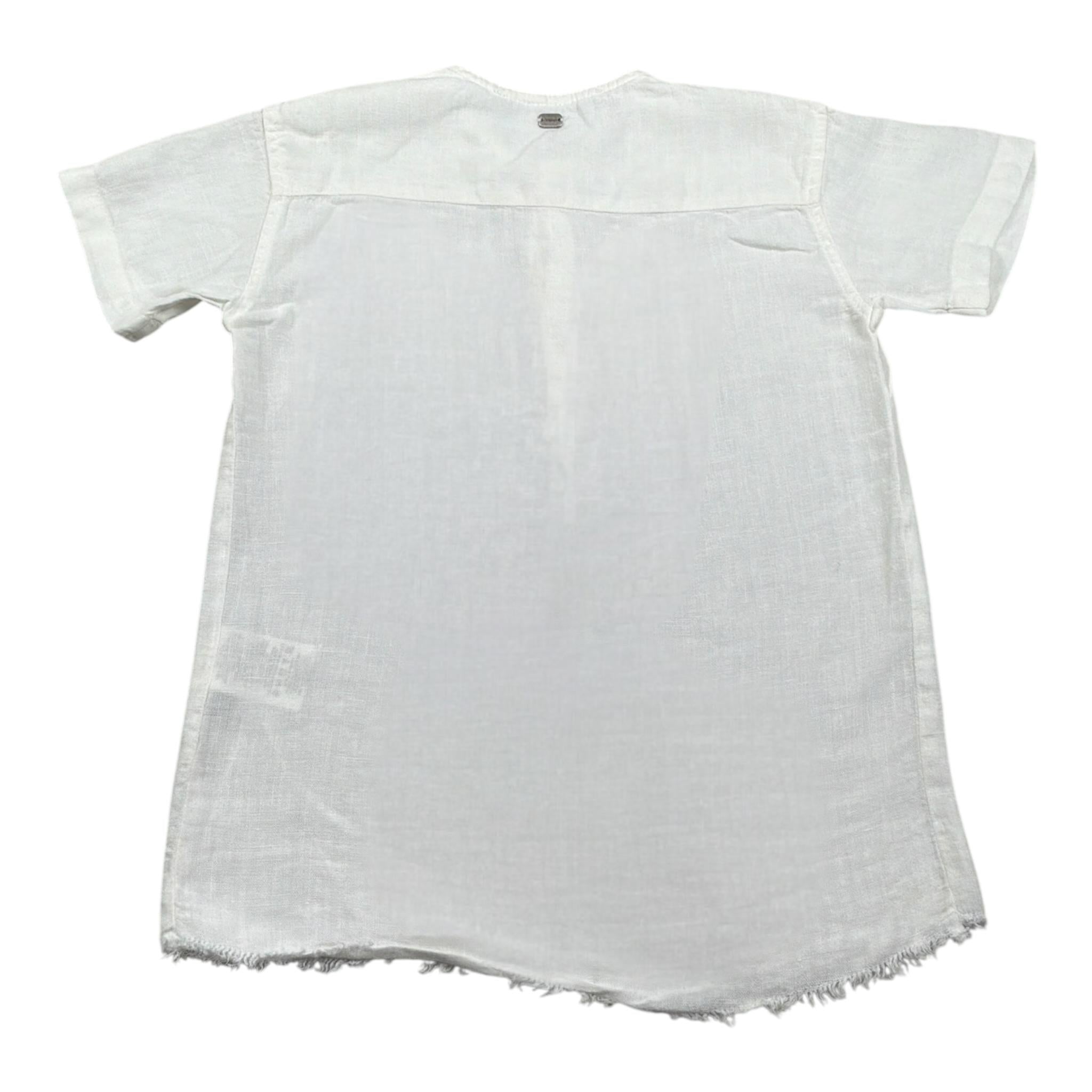 I'M Brian Camicia tinta unita Mezza Manica Bianco per Bambino CA1335J BIANCO I'M BRIAN 