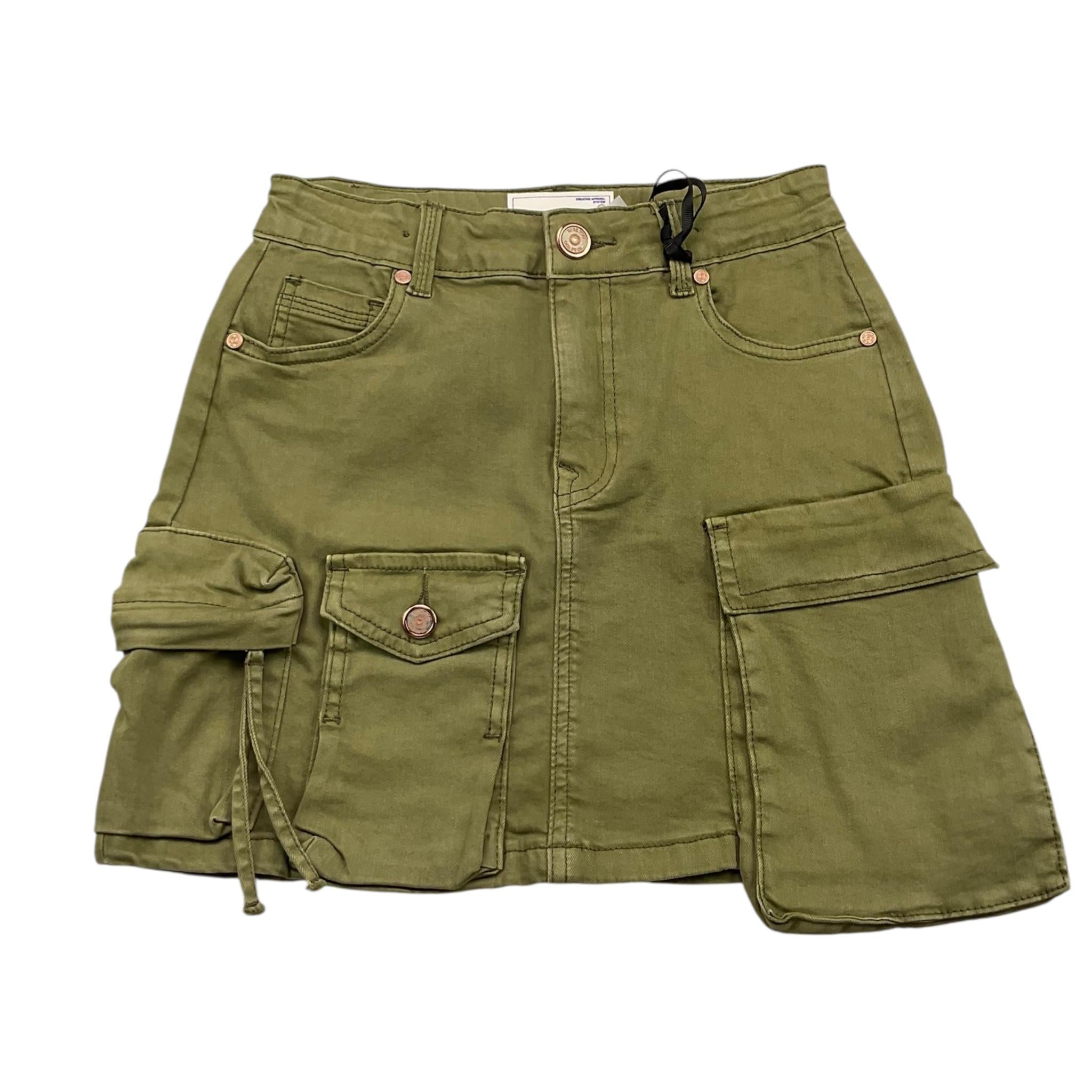 TO be too gonna tinta unita con tasconi Verde per Bambina TFJF24G452 VERDE TO be too 