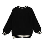 ELISABETTA FRANCHI cardigan tinta unita con profili in contrasto Nero per Bambina EFMA142 NERO ELISABETTA FRANCHI 