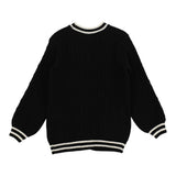 ELISABETTA FRANCHI cardigan tinta unita con profili in contrasto Nero per Bambina EFMA142 NERO ELISABETTA FRANCHI 