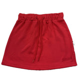 Just Cavalli Gonna Tinta Unita con Logo per Bambina JGP26022GO ROSSO JUST CAVALLI 